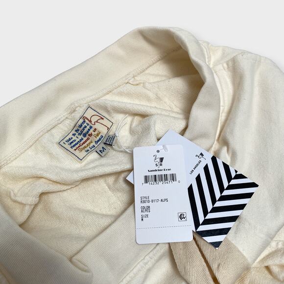 Sandrine Rose x Free People Cream Anchor Sweatpants Joggers - Picture 5 of 6